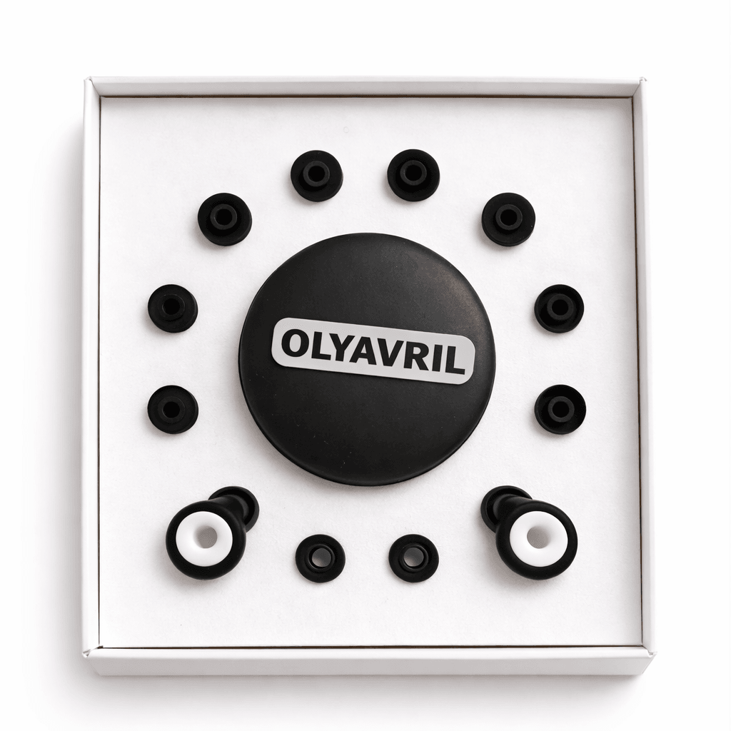 Packaging des bouchons d’oreilles anti-bruit Olyavril 3